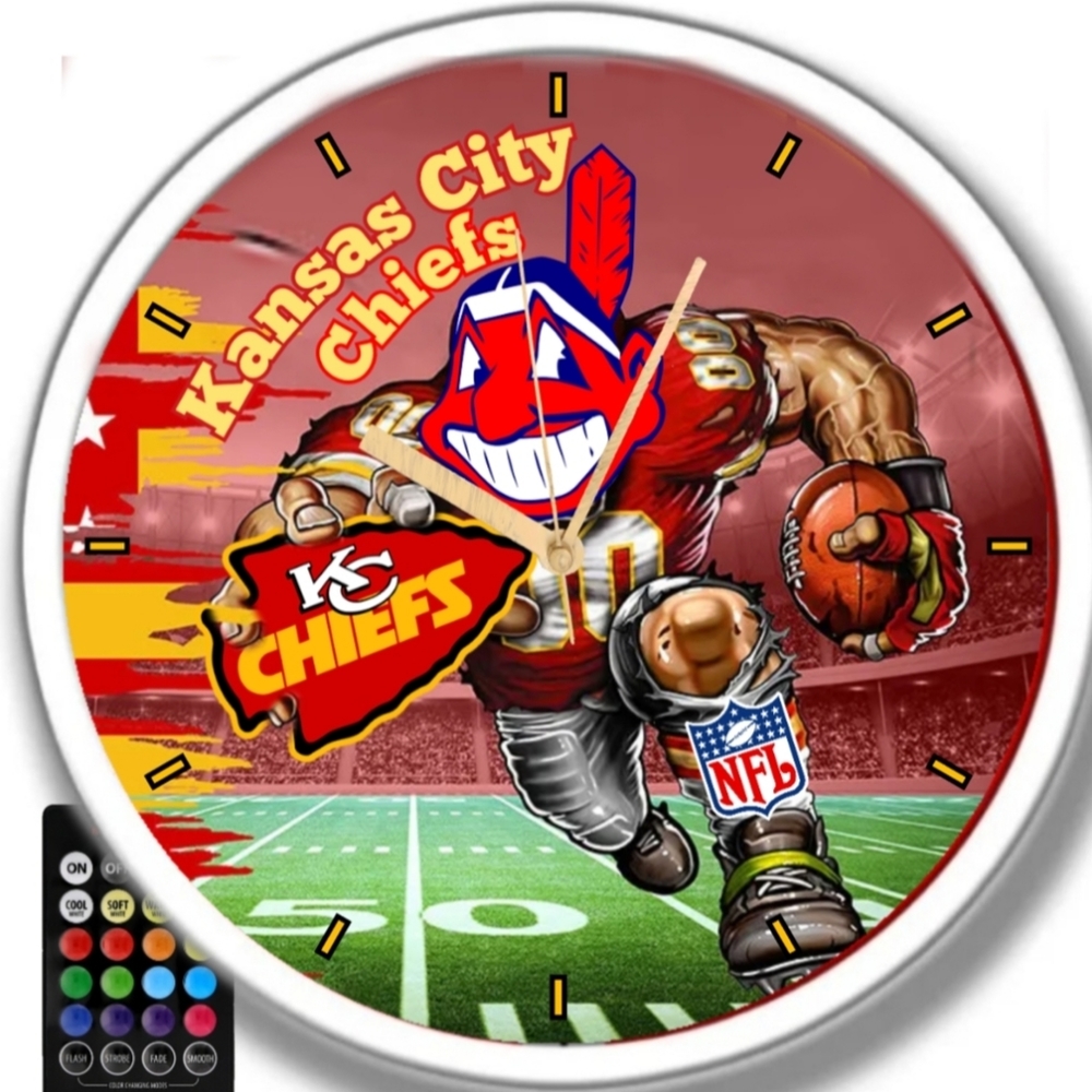 Chiefs recruit Chief Wahoo clock
